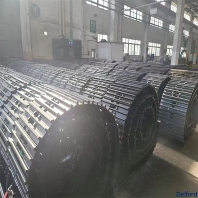 Komatsu PC15 PC20 PC25 PC30 PC35 Mini Excavator Track Chain with Shoe Group Replacement Part
