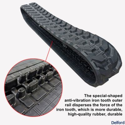 180x60x37 Rubber Tracks For Mini Excavator Replacement Parts