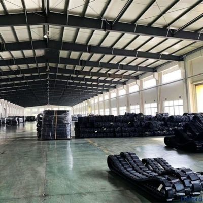 Mini Excavator Rubber Track Undercarriage Parts For Small Diggers
