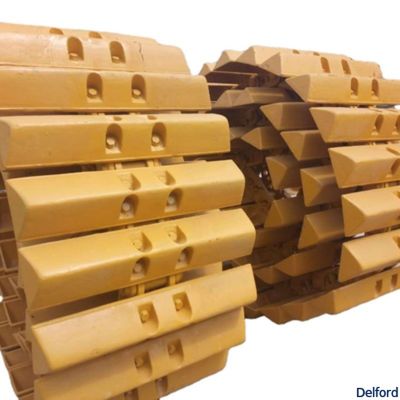 TD40 Bulldozer Gleisverbindungsbaugruppe Stahlspurplatten Teil 781150045 ISO9001 CE