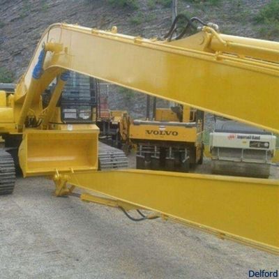 Q355B Extended Excavator Boom Arm Stick Demolition Attachment