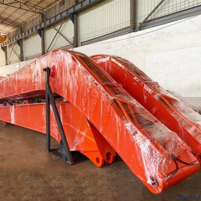 Extended Reach Excavator Boom Arm Long Reach Attachment Customized 18m 25m