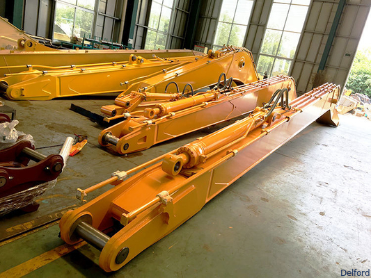 Customized Excavator Booms & Arms: Custom Lengths Colors