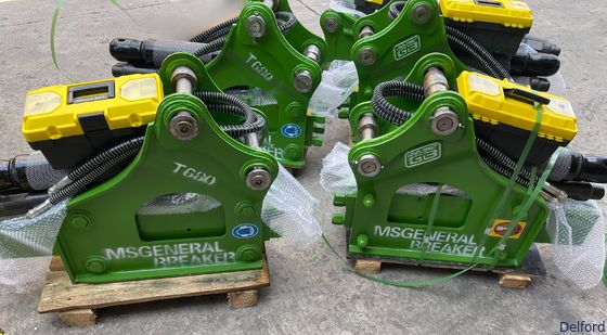 Excavadora, quebra-pedras, martelo T680 para máquinas PC60 de 5 a 8 toneladas