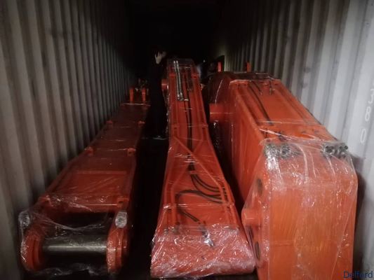 Customized 12-45m Long Reach Excavator Boom Arm with 12 Months Warranty and Video Technical Support