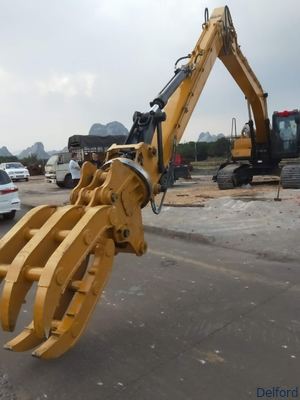 Customized 3 Stage Long Reach Demolition Boom Arm for Excavators 18-22m Size with 6-12 Months Warranty