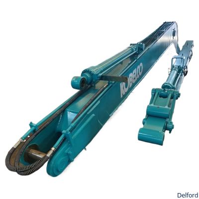 Defeng Factory Excavator Extension Arm Long Reach Boom  For KOBELCO Customization 18M 15M 10M