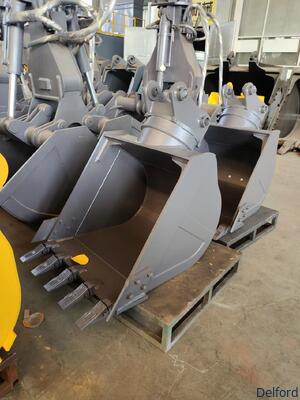 Anpassbarer Bagger Hydraulik Eimer Langlebiger Mechanischer Kipp-Graben-Eimer Anbau Lieferant