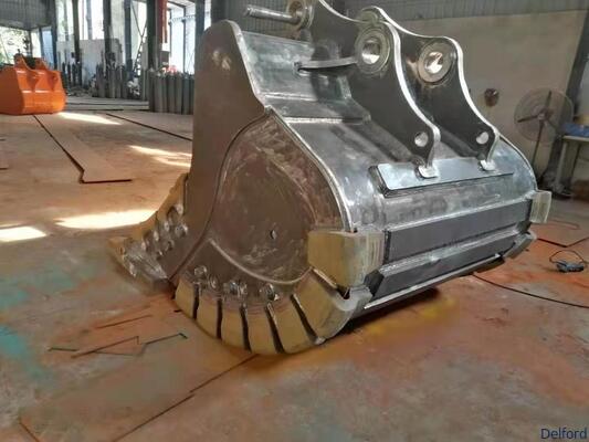 Gepersonaliseerde Heavy Duty Rock Bucket Excavator Spade Nose Gepersonaliseerde 1.4 1.6 3 CBM Constructieapparatuur Onderdelen Leverancier